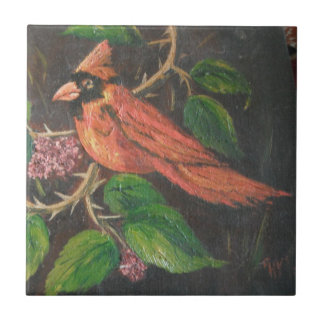 Tile Ann Hayes Painting Kardinal Fliese