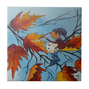 Tile Ann Hayes Painting Pixie Painting Fliese