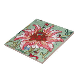 Tile (griechische Blume) RFPMDesign ©️ 2024 Fliese