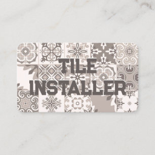 Tile Installer Visitenkarte