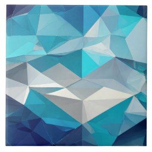 Tile mit blauer und weißer Keramik Fliese