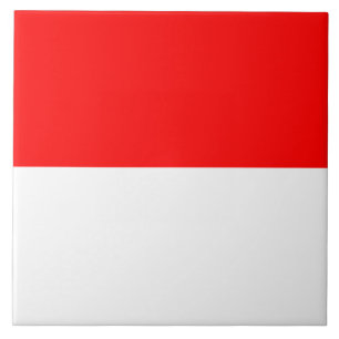 Tile mit Flagge Indonesiens Fliese