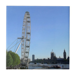 Tile mit London Eye Ferris Wheel Fliese