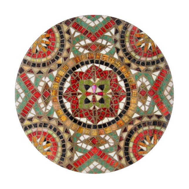 Tile Mosaik Schneidebrett (Vorderseite)