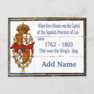 Tile Mural Dackel Personalisiert Postkarte