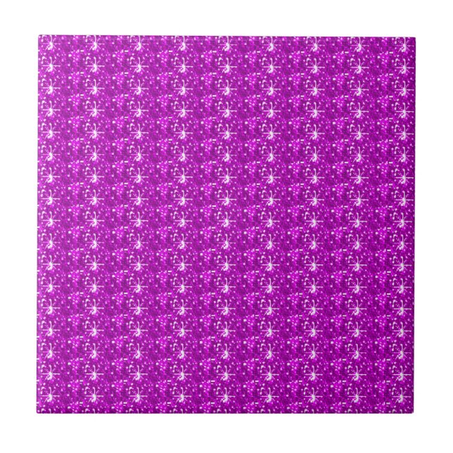 Tile Pink-Glitzer Fliese (Vorderseite)