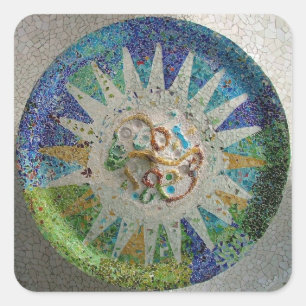 Tile Quadratischer Aufkleber