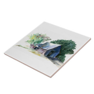 Tile - Stall in ländlichen Gebieten Fliese