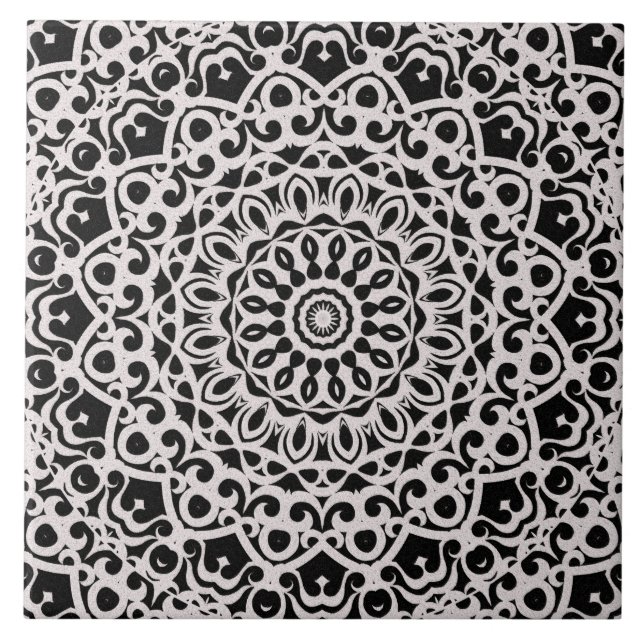 Tile Tribal Mandala G385 Fliese (Vorderseite)