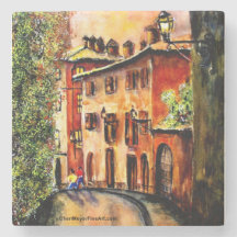 Tile-Untersetzer - Italienische Streetwalker