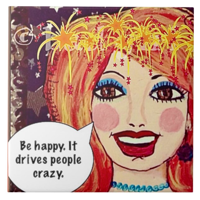 Tile/Untersetzer/Trivet Fliese (Vorderseite)