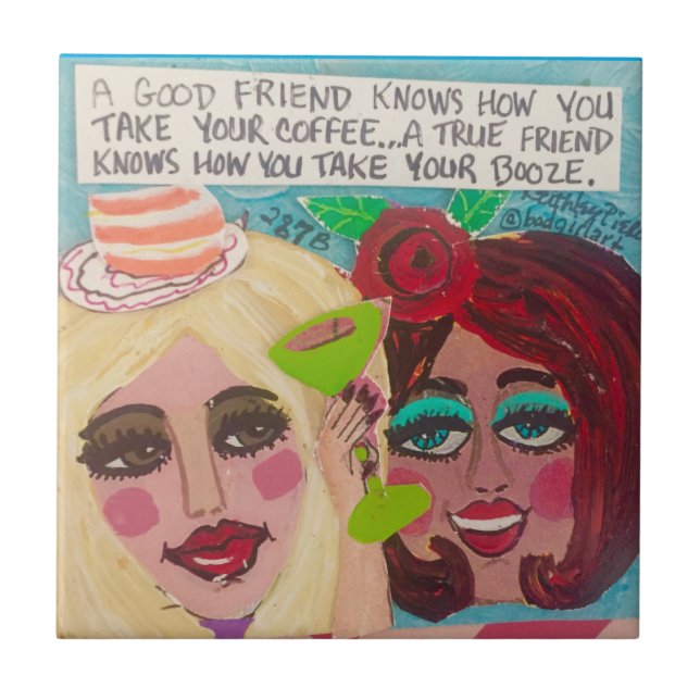 Tile/Untersetzer/Trivet Fliese (Vorderseite)