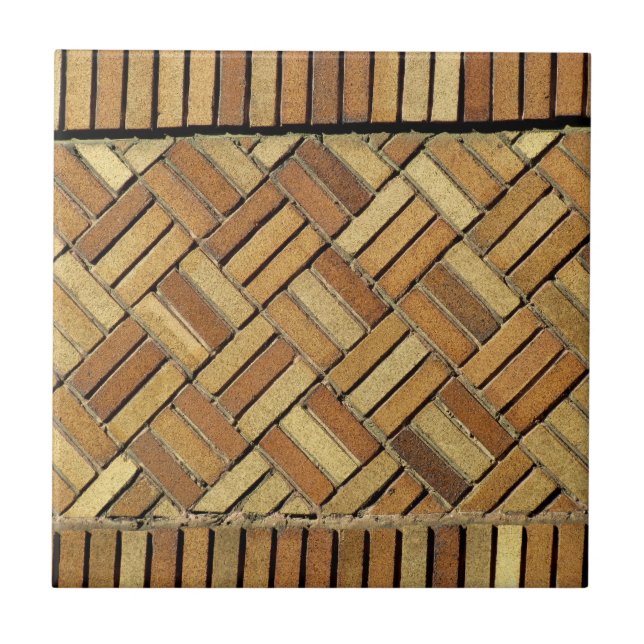 Tile - Ziegelmauer Fliese (Vorderseite)