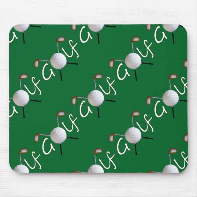 Tiled Golf Mousepad (Vorne)