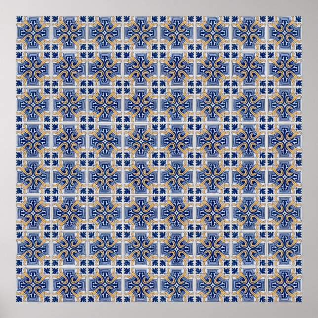 Tiles-Ceramic Poster (Vorne)