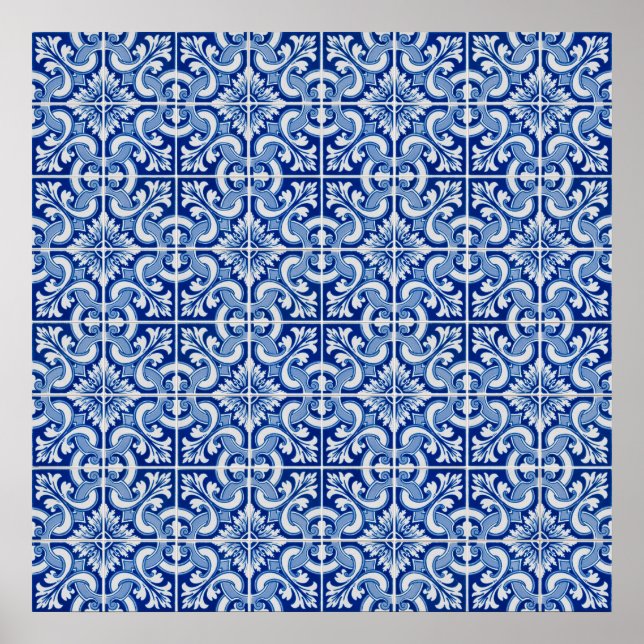 Tiles-Ceramic Poster (Vorne)