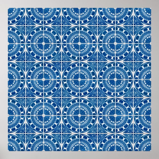 Tiles-Ceramic Poster (Vorne)
