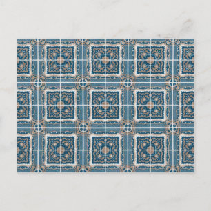Tiles-Ceramic Postkarte