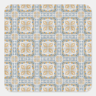 Tiles-Ceramic Quadratischer Aufkleber
