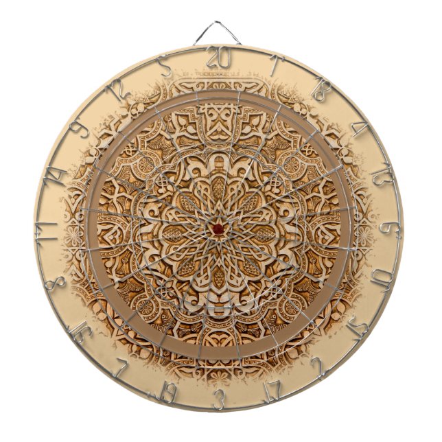 Tiles of the Alhambra Dartscheibe (vorne)