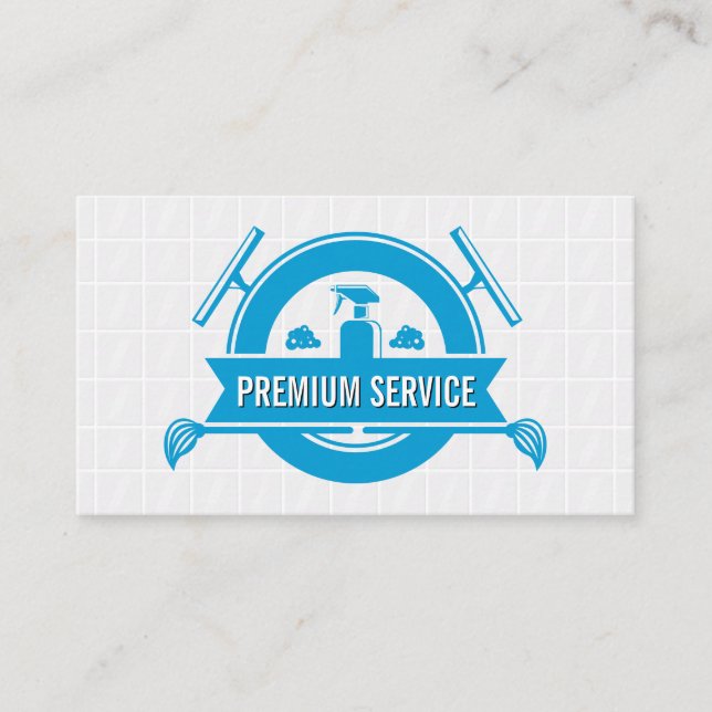 Tiles | Reinigungstupfer | Hopfen und Spray Visitenkarte (Vorderseite)