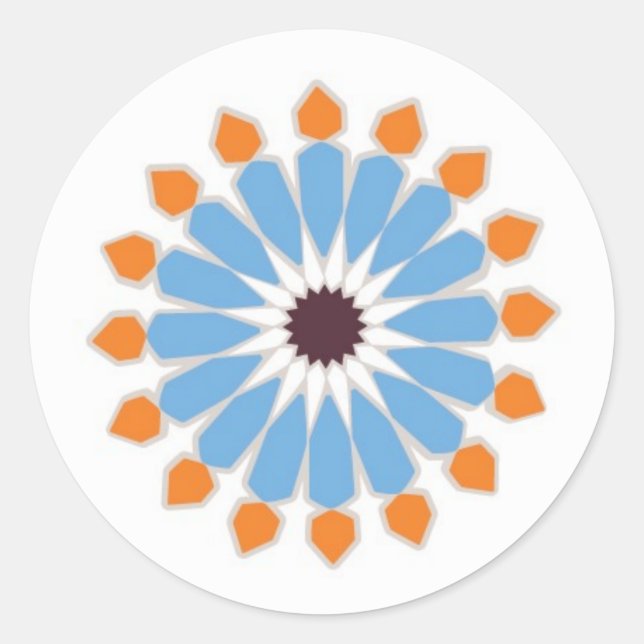 TileSticker Runder Aufkleber (Vorderseite)