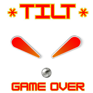 Tilgspiel über Pinball T-Shirt