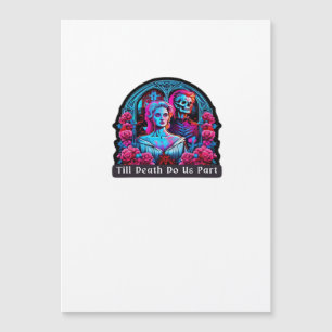 Till Death Do Us Part Klassiker – Faultier & Seele Magnetkarte