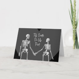 Till Death Do Us Part Valentine's Day Card opt4 Dankeskarte