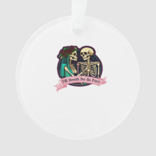 Till Death Do Us Part Valentinstag-Kunst – Gruseli Ornament