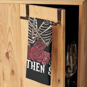 "Till Death Kitchtuch Geschirrtuch