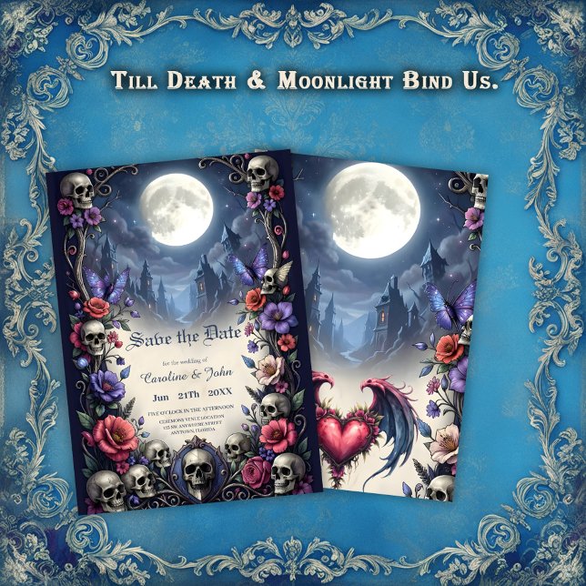 Till Death & Moonlight Bind Us.  Save The Date (Von Creator hochgeladen)