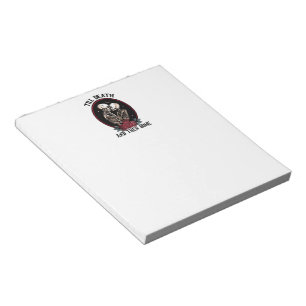 'Till Death Notepad Notizblock