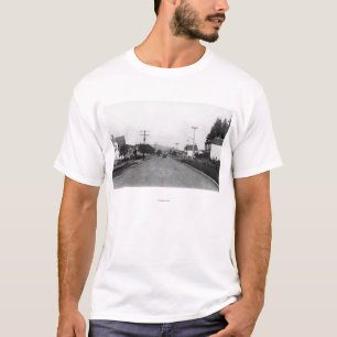 Tillamook, Oregonwohnstraßen-Szene T-Shirt