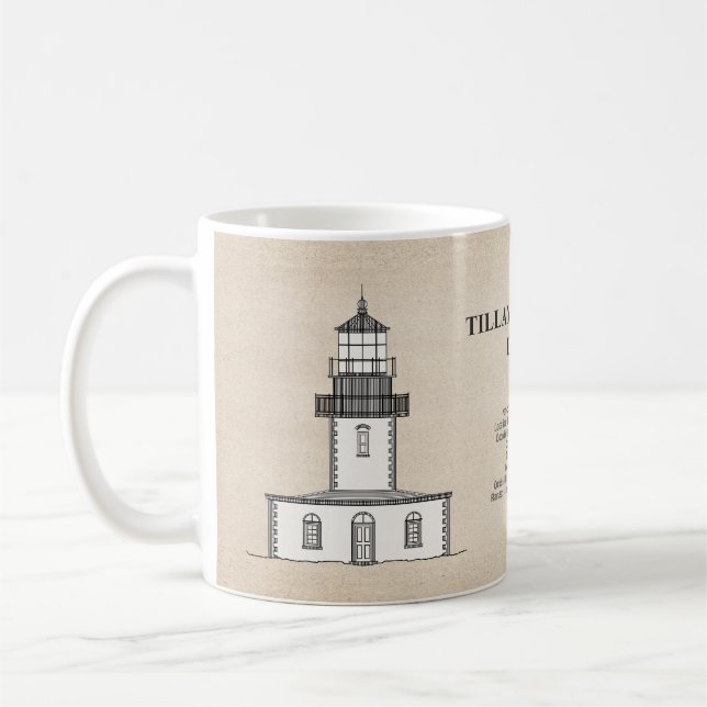 Tillamook Rock Lighthouse - Oregon - SBD Kaffeetasse (Links)