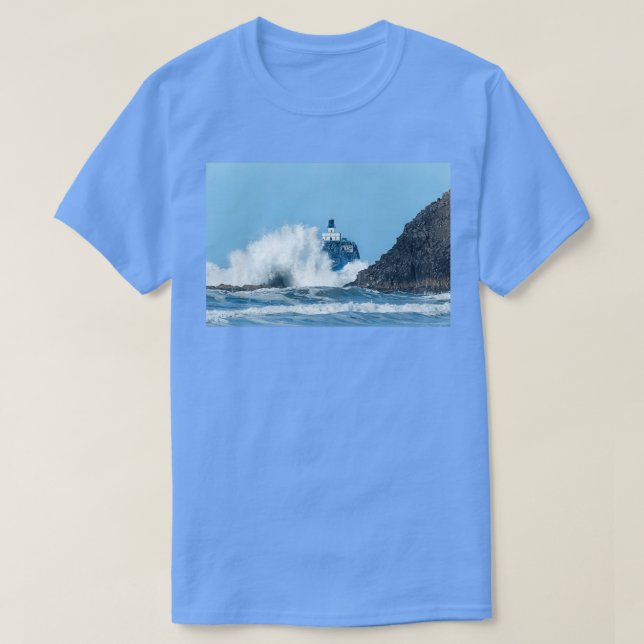 Tillamook Rock Lighthouse Oregon Terrible Tilly T-Shirt (Design vorne)