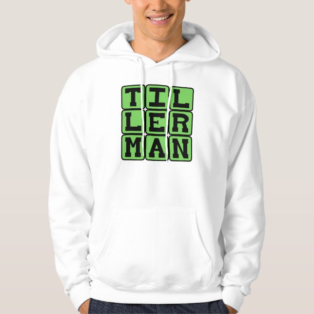 Tillerman, Boat Steerer Hoodie (Vorderseite)