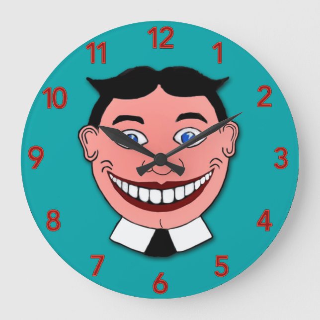 Tillie Asbury NJ Park Palace Vergnügungen Große Wanduhr (Vorderseite)