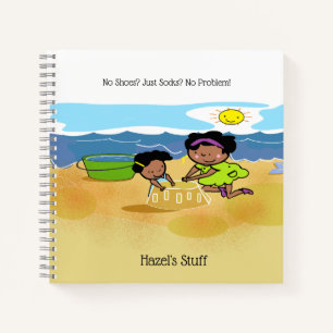 Tillie Tuppet Spiral Notebook für Sommerzeit Spa Notizbuch
