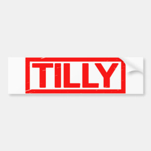 Tilly-Briefmarke Autoaufkleber