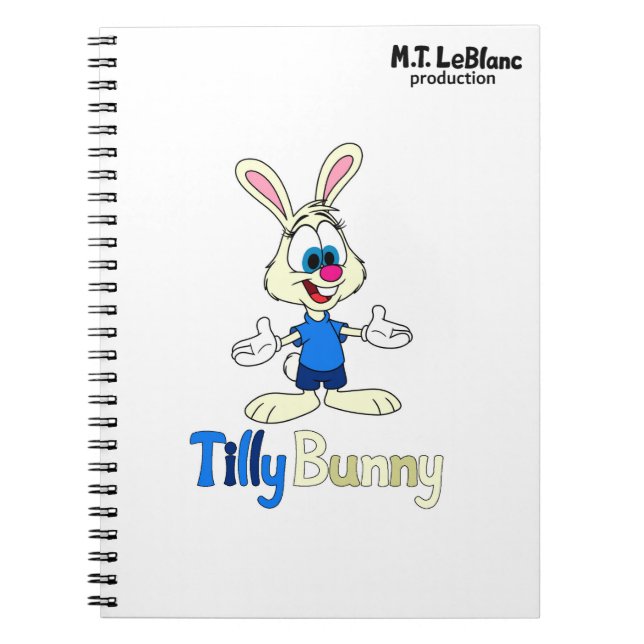 Tilly Bunny  Notizblock (Vorderseite)