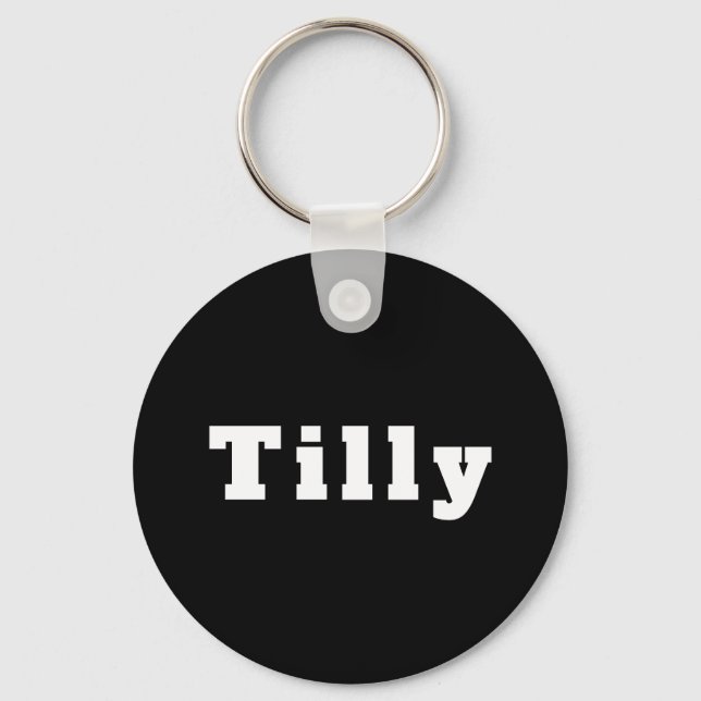 Tilly Schlüsselanhänger (Vorderseite)