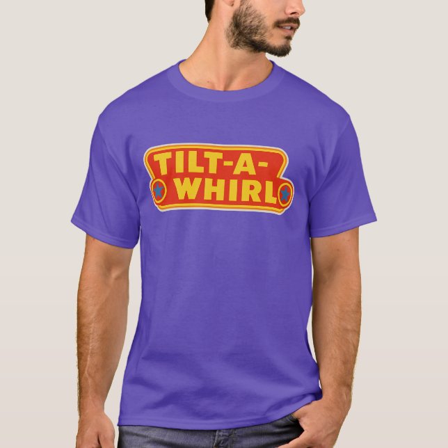 TILT-A-WHIRL Retro-Karneval T-Shirt (Vorderseite)