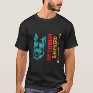 Tilt Head Hund German Shepherd Mama 1 T-Shirt