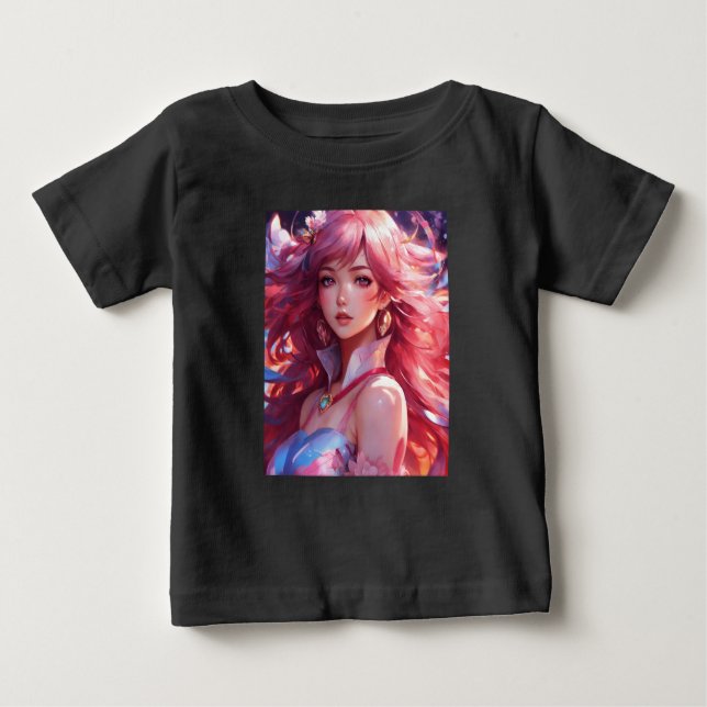 Tilt Shift Anime Baby T-Shirt (Vorderseite)