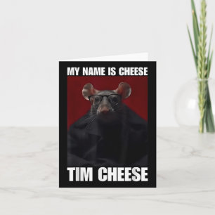 Tim Cheese - Brainrot Meme Karte