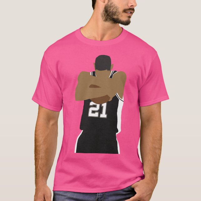 Tim Duncan Ball Hug T-Shirt (Vorderseite)