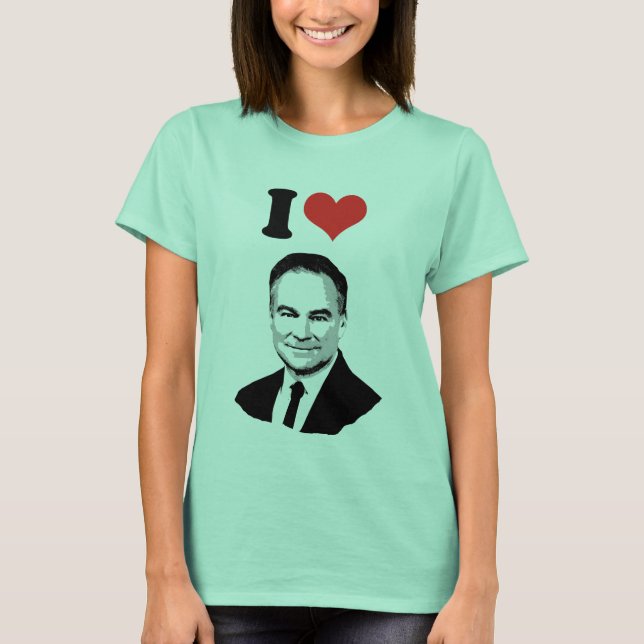 Tim Kaine - Bust - T-Shirt (Vorderseite)