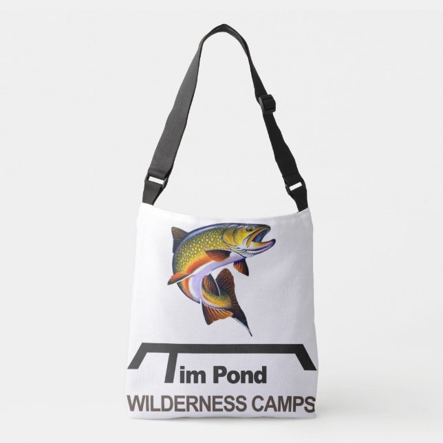Tim Pond Wilderness Camps Tote Bag Tragetaschen Mit Langen Trägern (Vorderseite)