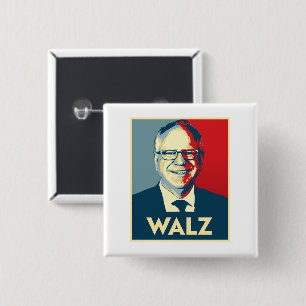 Tim Walz Button